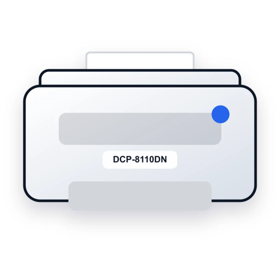 Brother DCP-8110DN printer illustration
