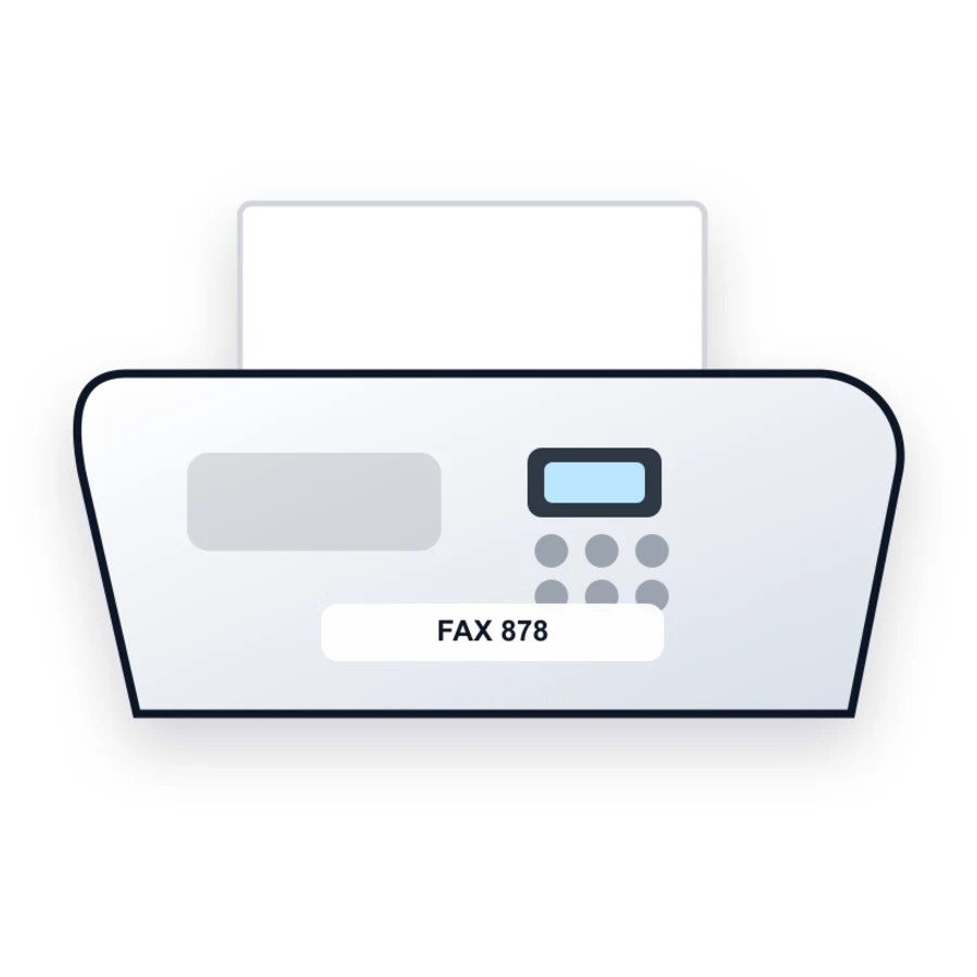 Brother FAX 878 printer illustration