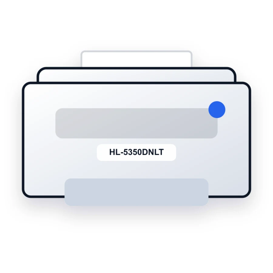 Brother HL-5350DNLT printer illustration