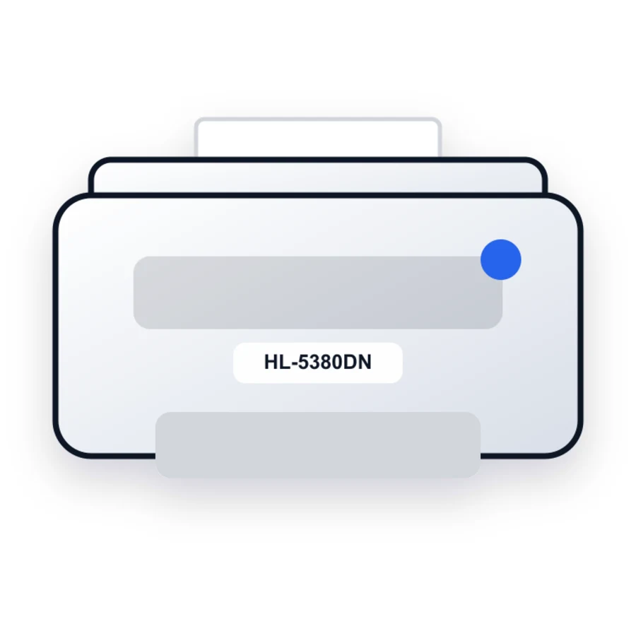 Brother HL-5380DN printer illustration