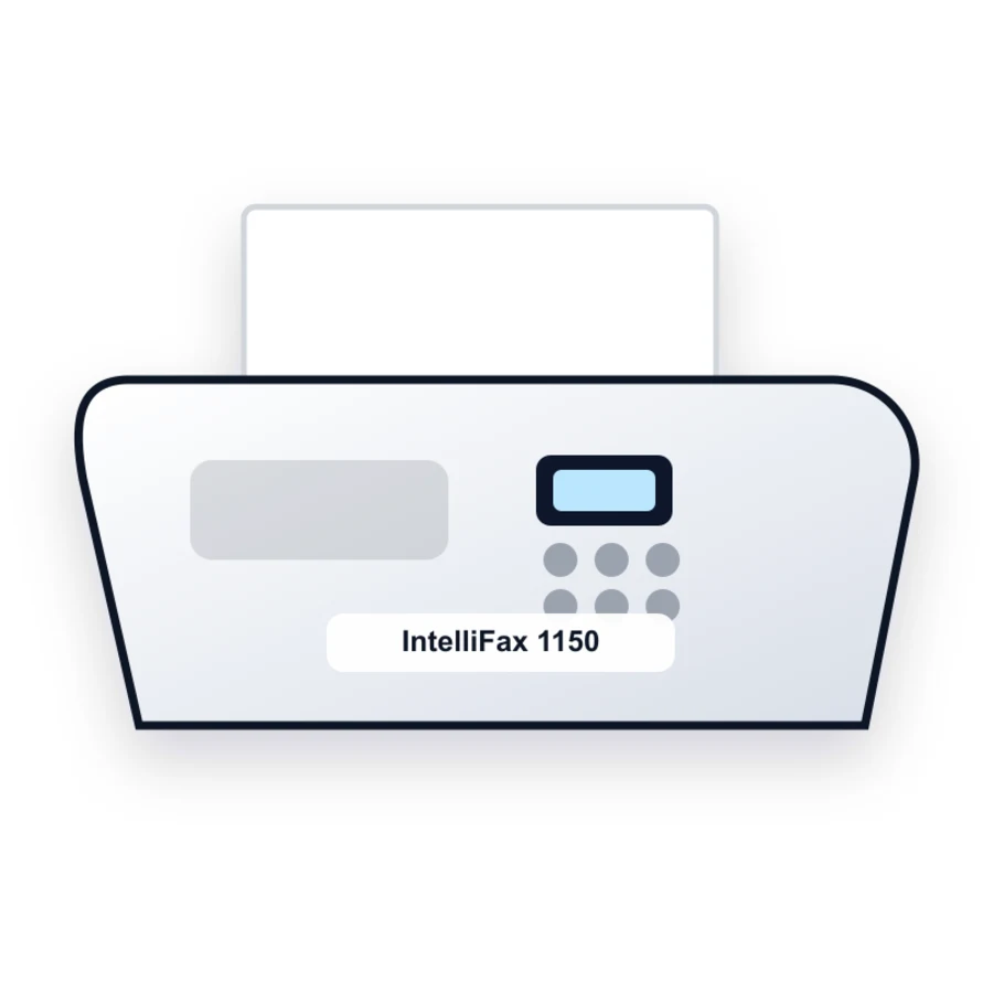 Brother IntelliFax 1150 printer illustration