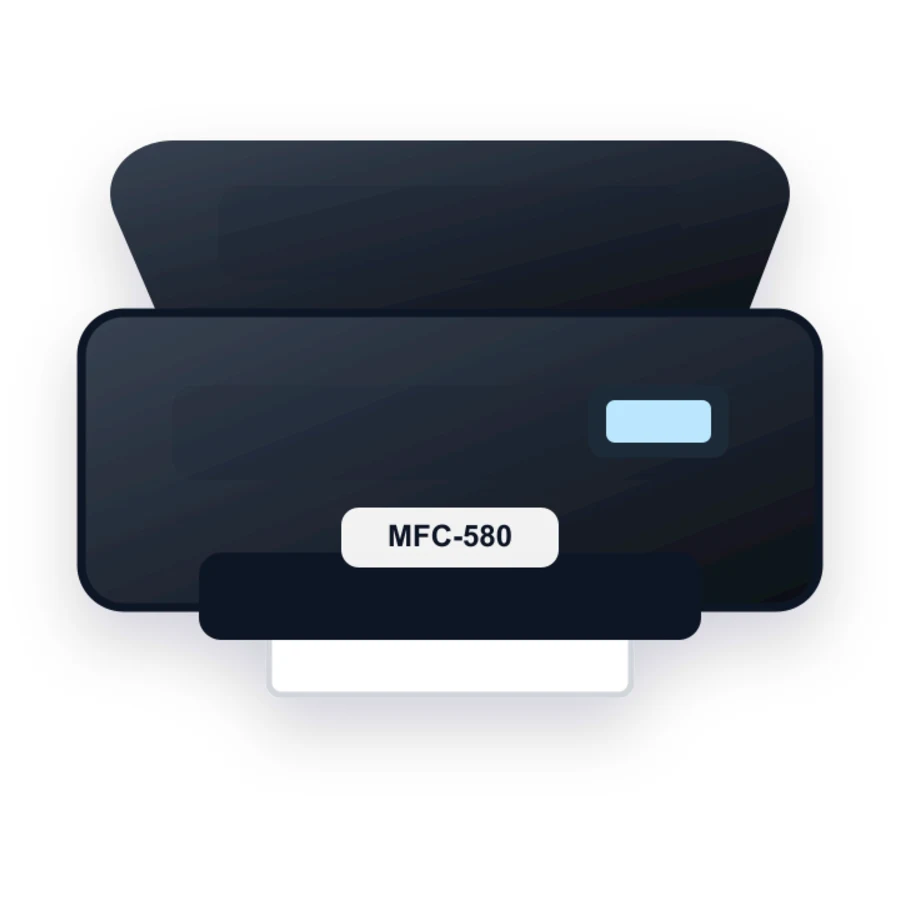 Brother MFC-580 printer illustration