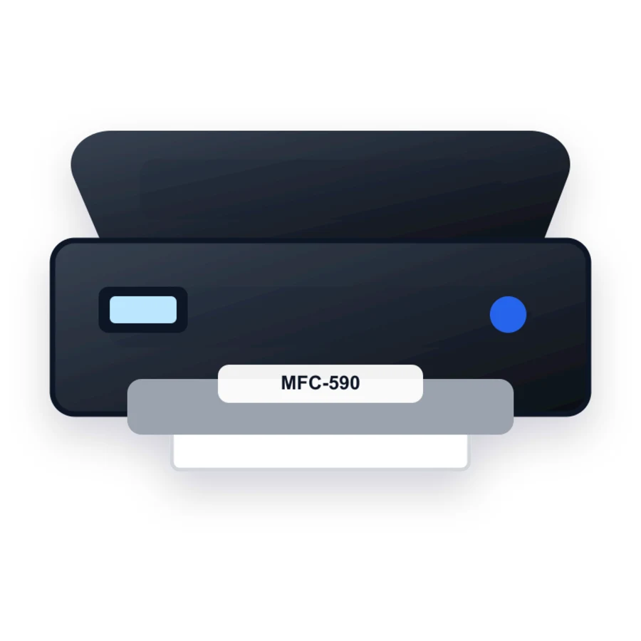 Brother MFC-590 printer illustration
