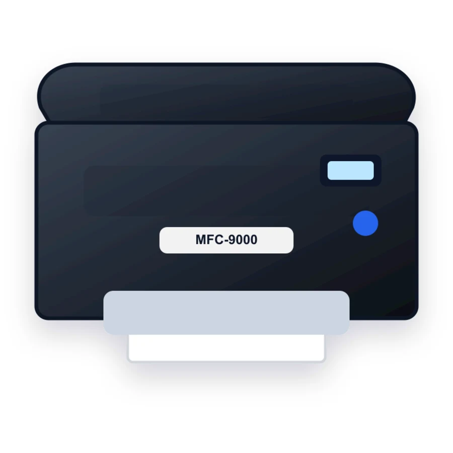 Brother MFC-9000 printer illustration