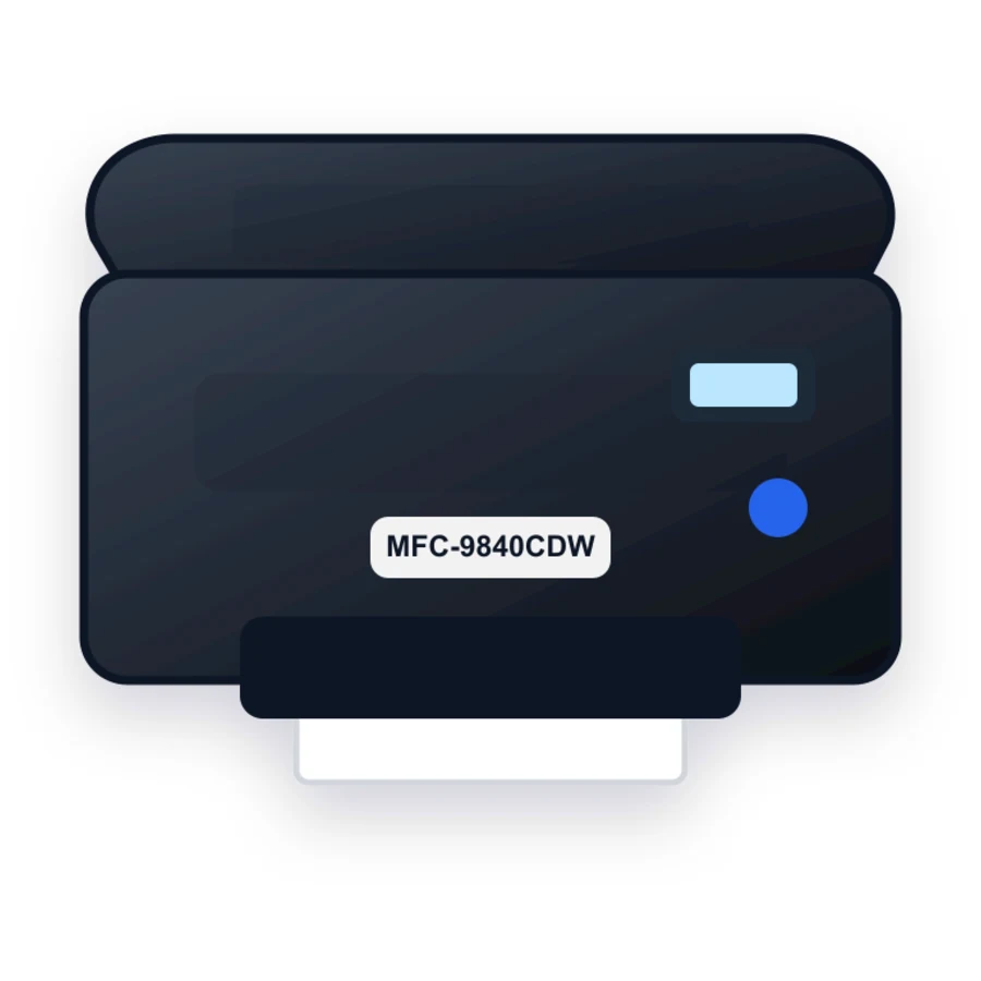 Brother MFC-9840CDW printer illustration