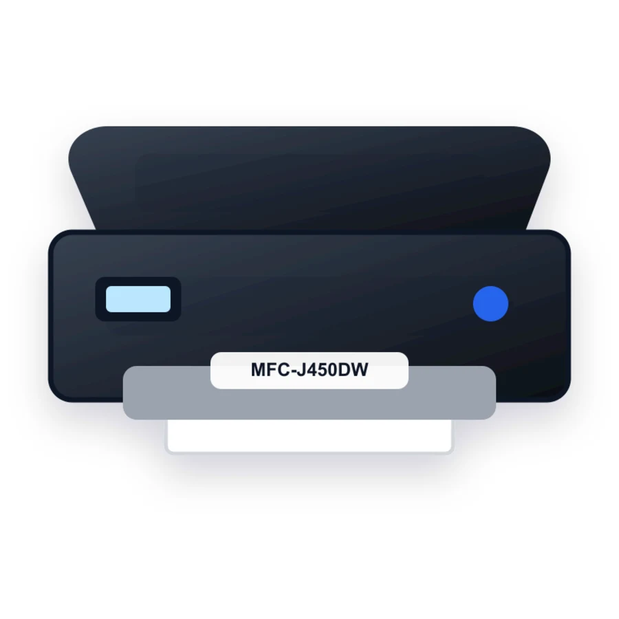 Brother MFC-J450DW printer illustration