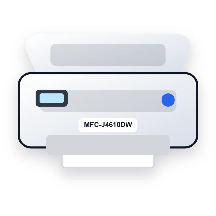 Brother MFC-J4610DW printer illustration