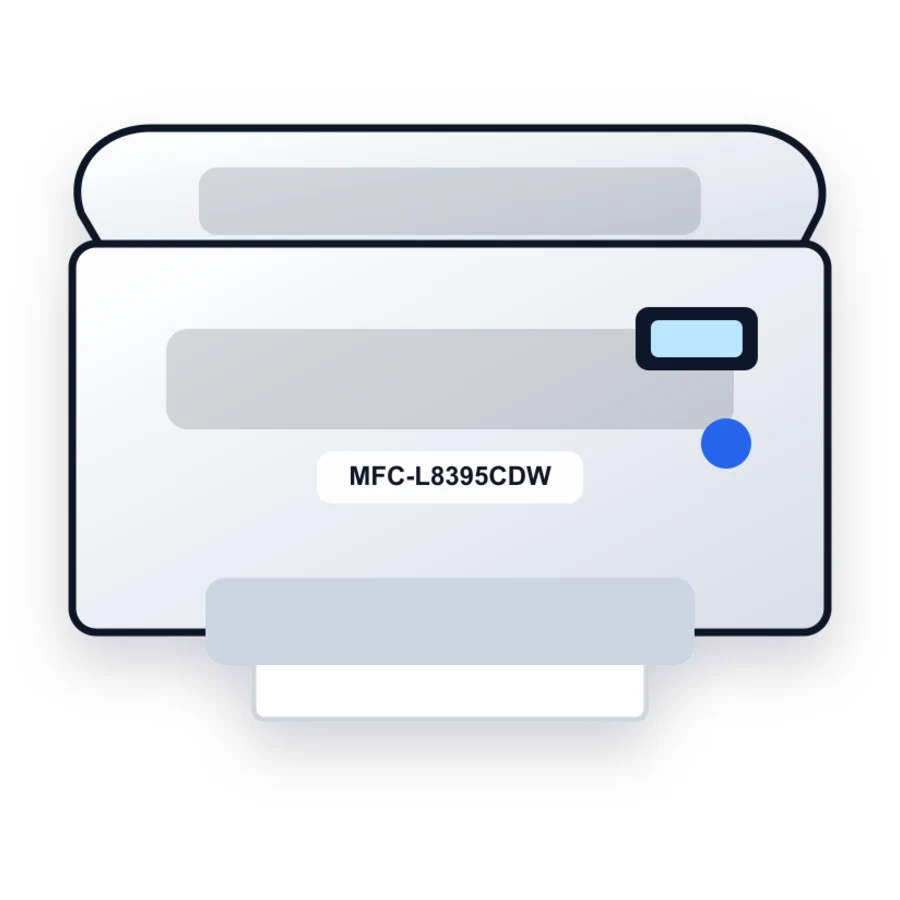 Brother MFC-L8395CDW printer illustration
