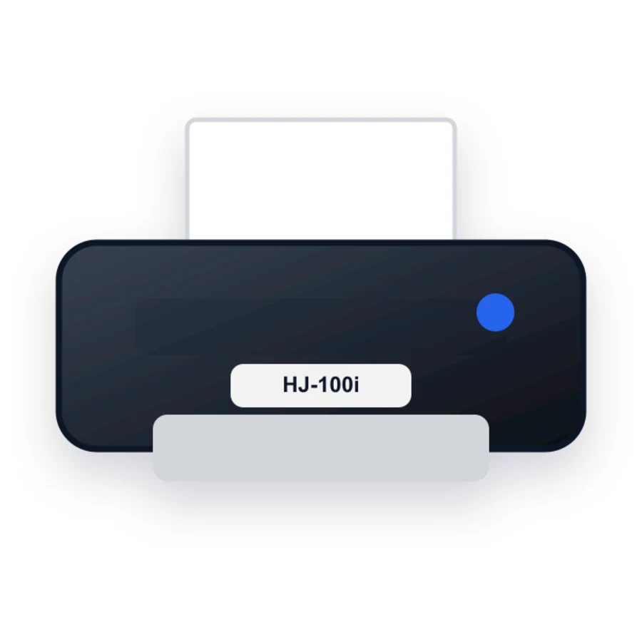 Brother HJ-100i printer illustration