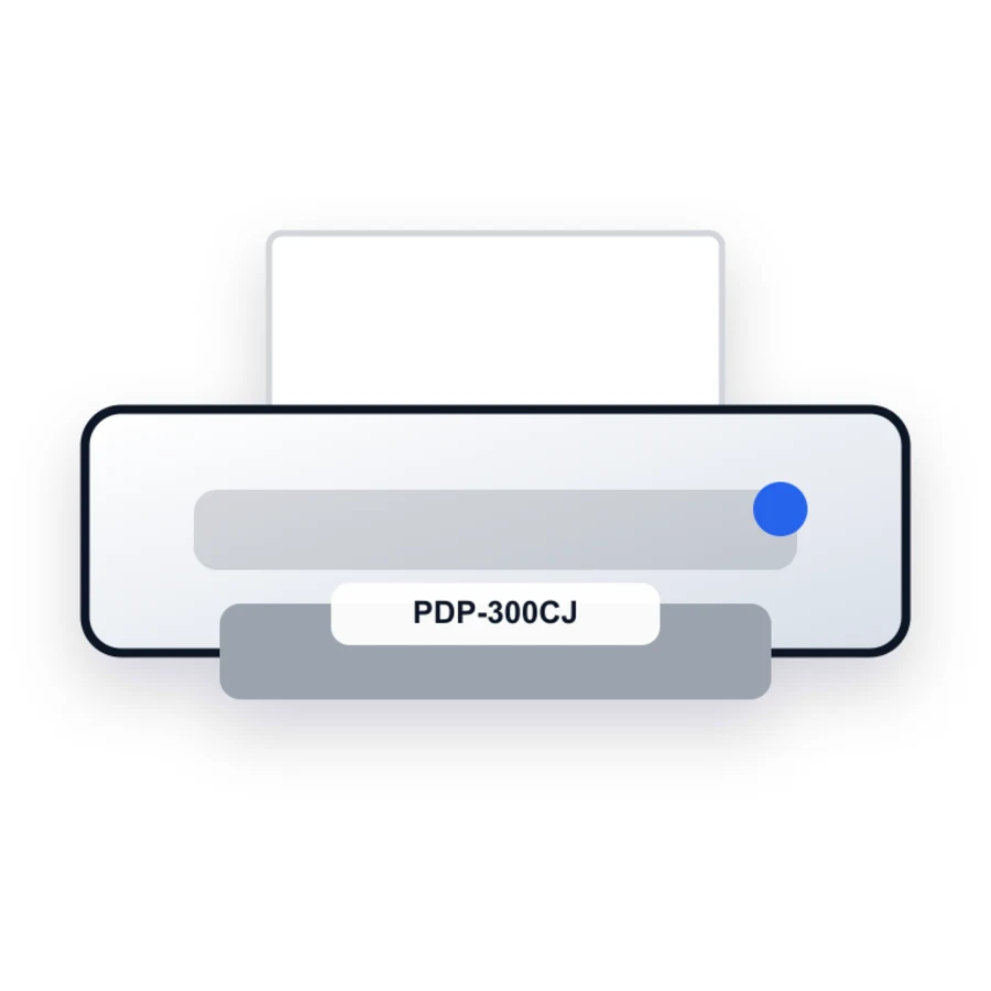 Brother PDP-300CJ printer illustration