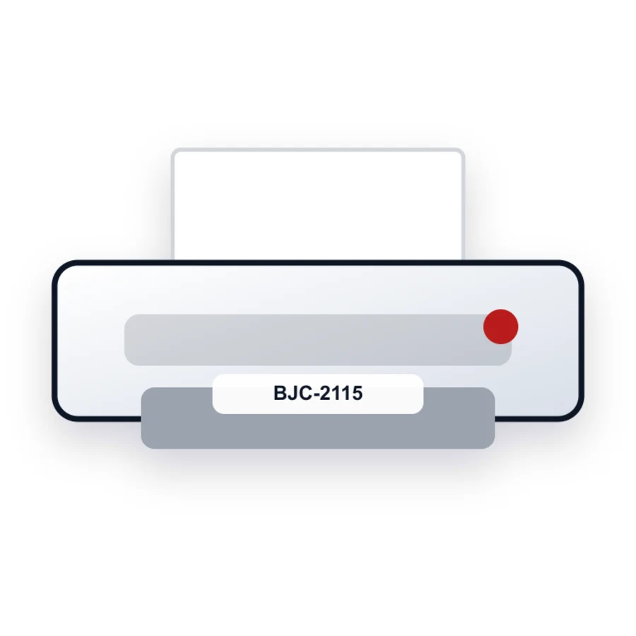 Canon BJC-2115 printer illustration