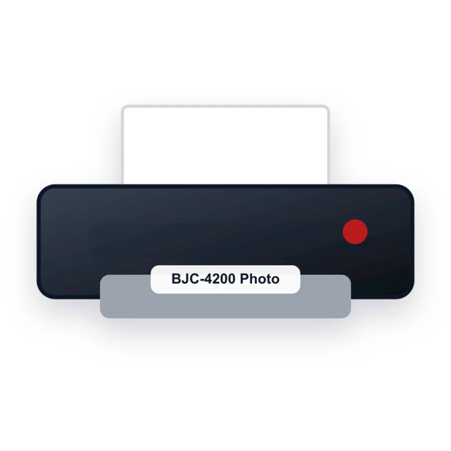 Canon BJC-4200 Photo printer illustration