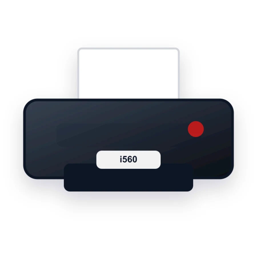 Canon i560 printer illustration