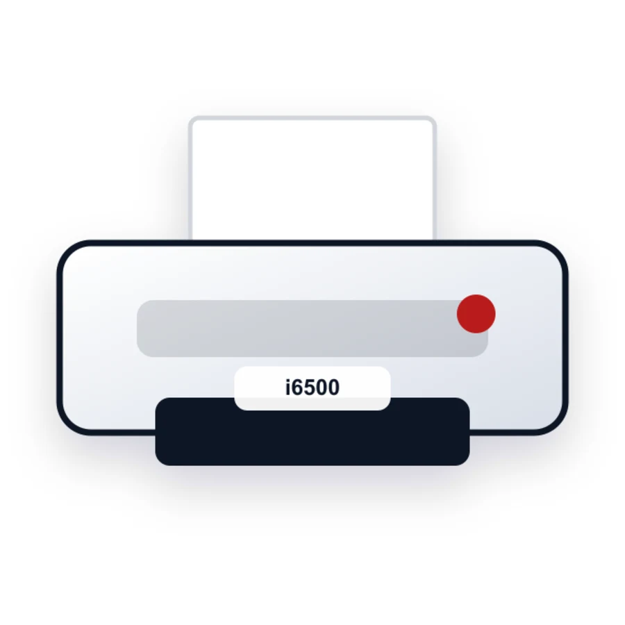 Canon i6500 printer illustration