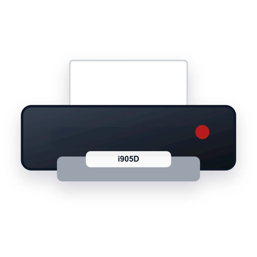 Canon i905D printer illustration