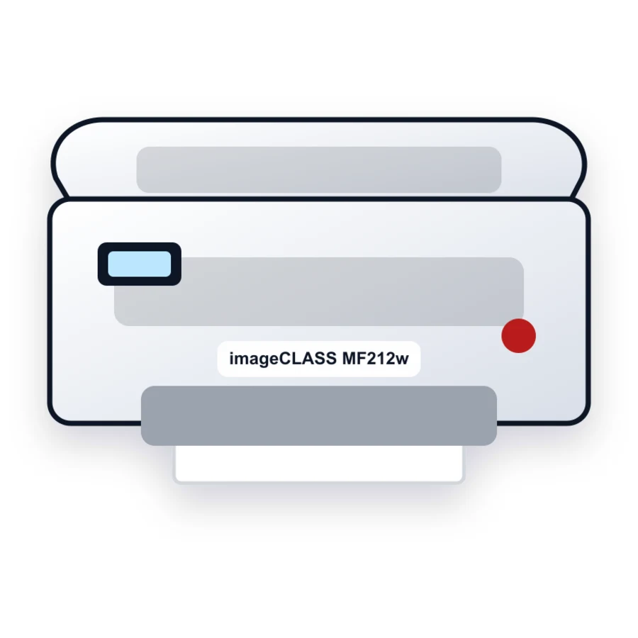 Canon imageCLASS MF212w printer illustration