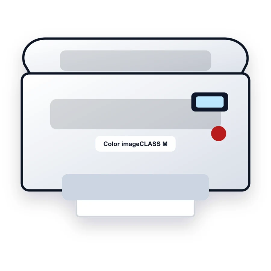 Canon Color imageCLASS MF746Cdw printer illustration