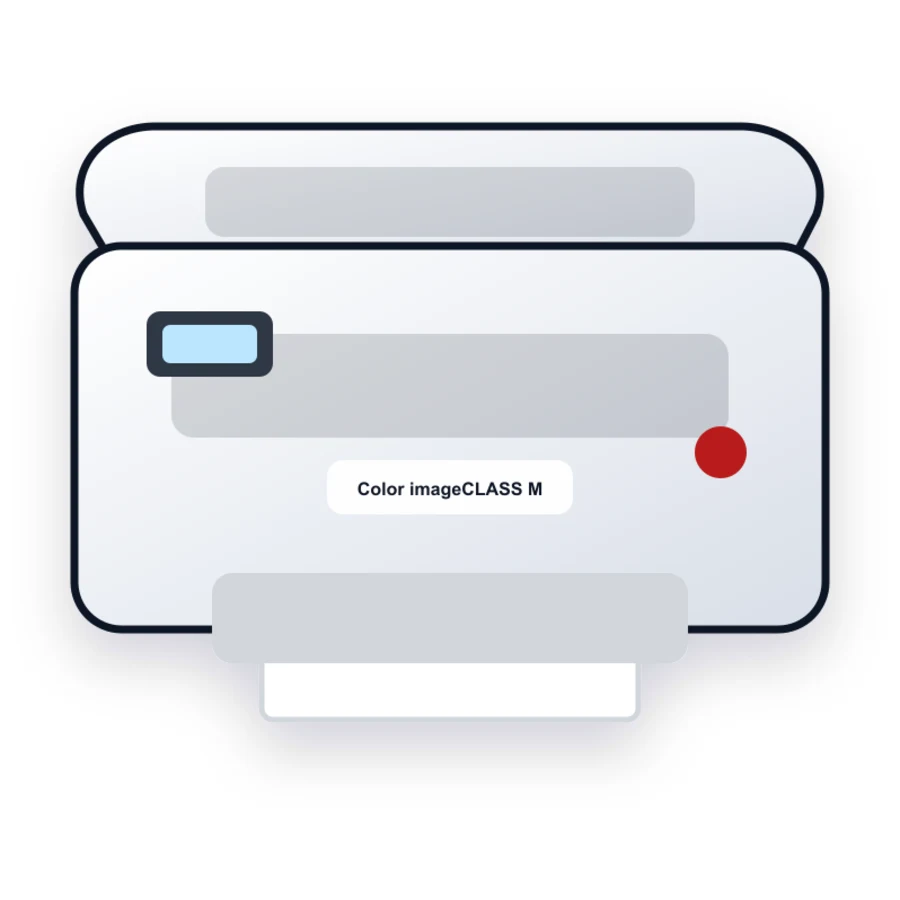 Canon Color imageCLASS MF810Cdn printer illustration