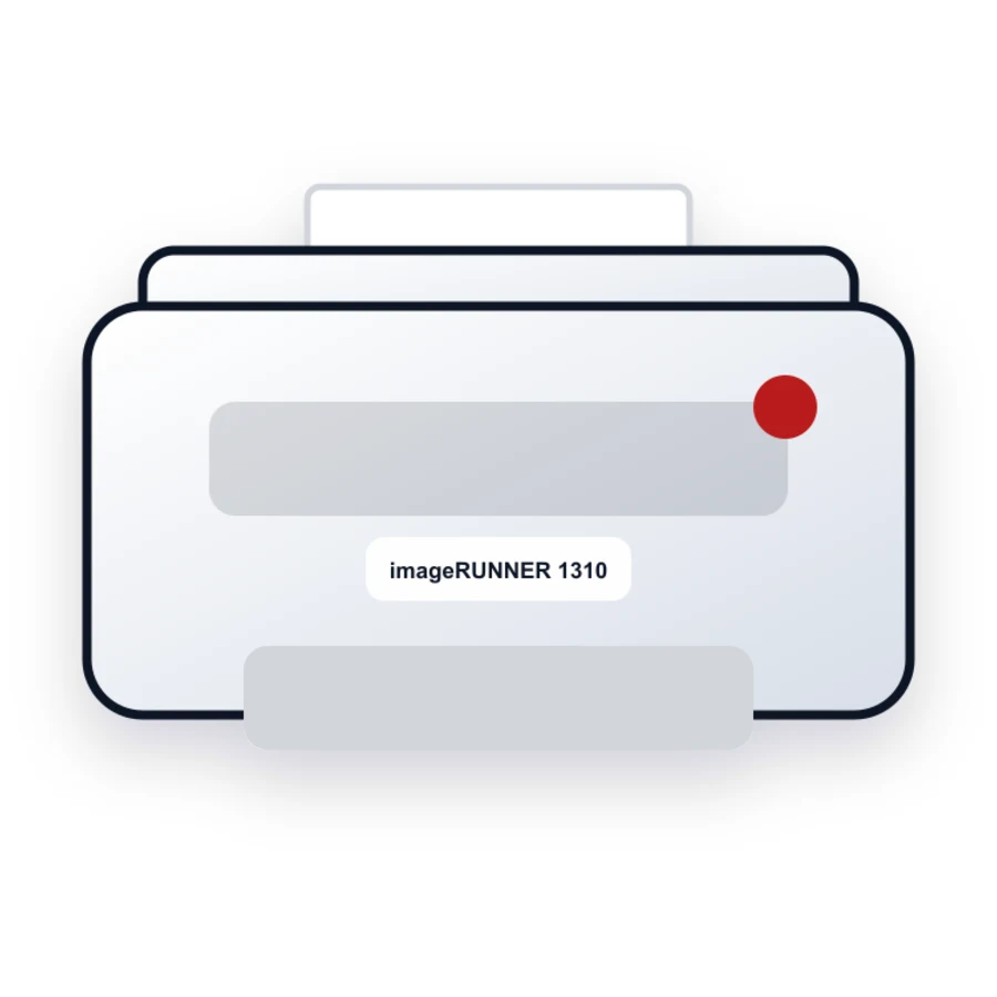 Canon imageRUNNER 1310 printer illustration