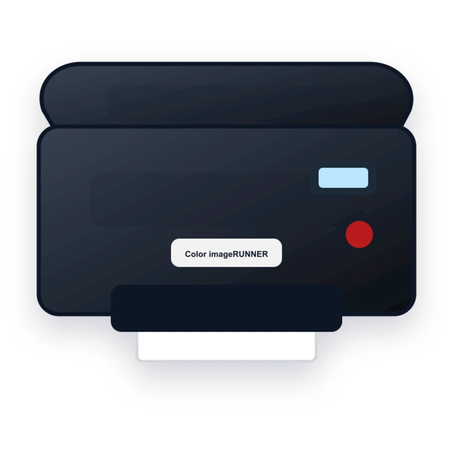 Canon Color imageRUNNER C2880i printer illustration