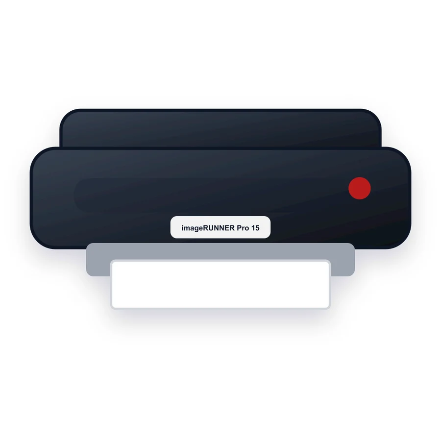 Canon imageRUNNER Pro 150+ printer illustration