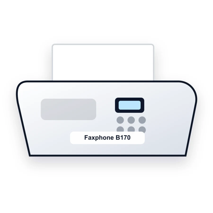 Canon Faxphone B170 printer illustration