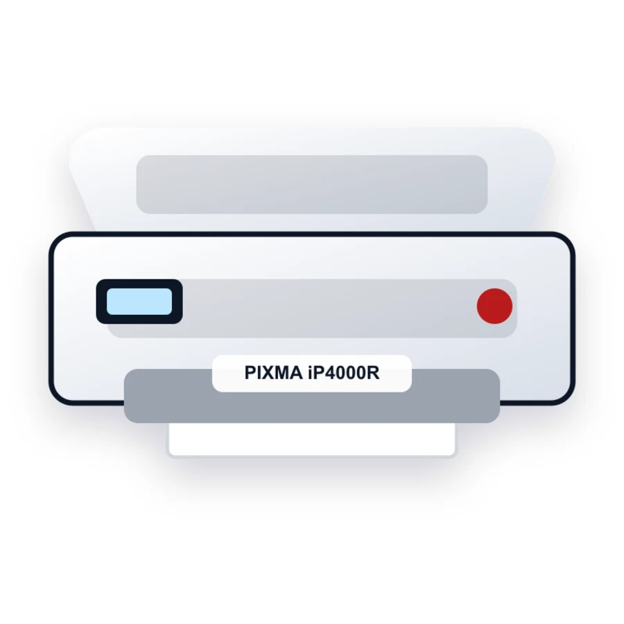 Canon PIXMA iP4000R printer illustration