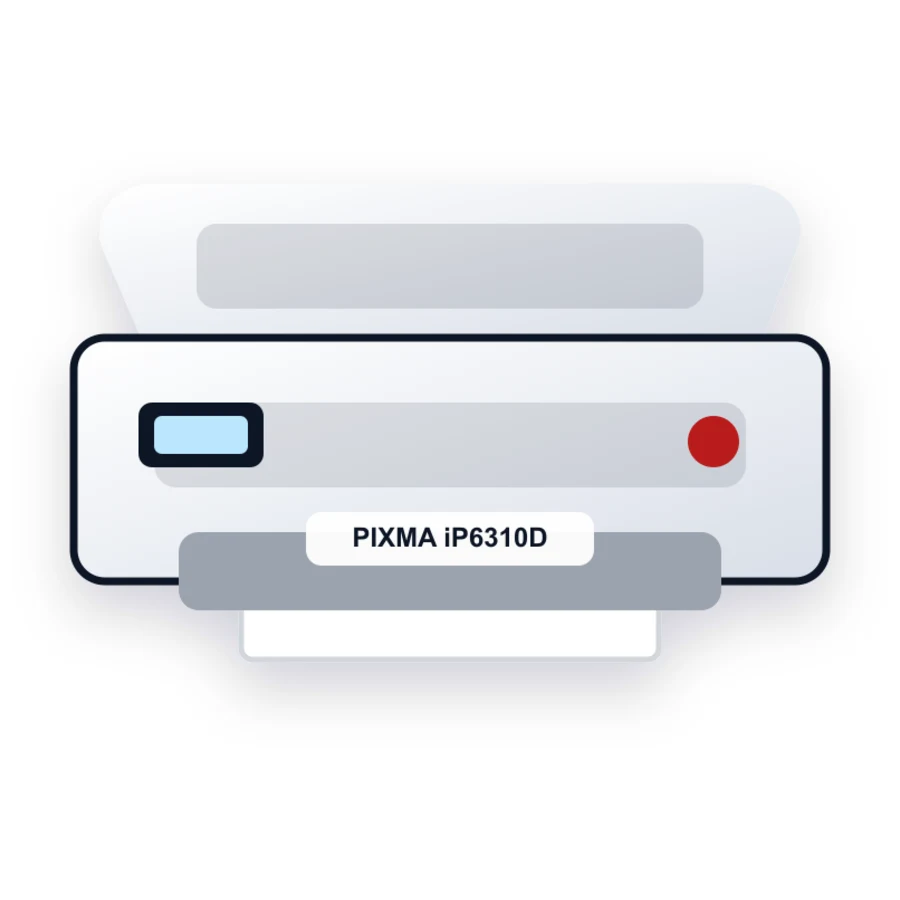 Canon PIXMA iP6310D printer illustration
