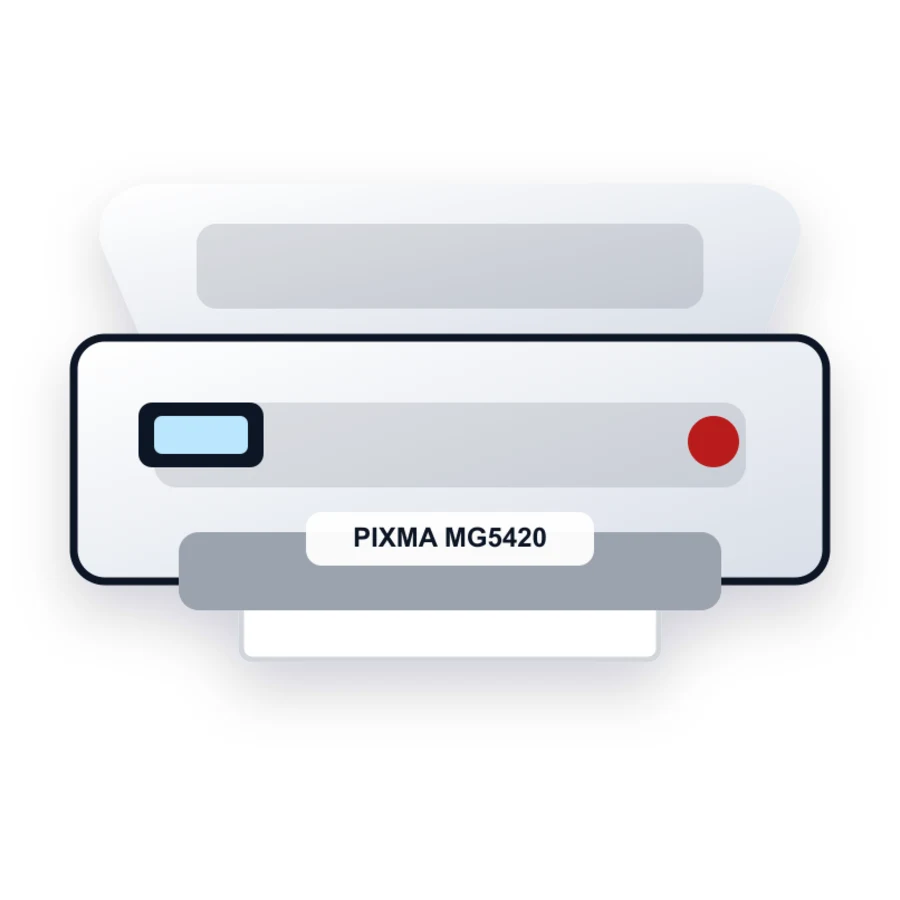 Canon PIXMA MG5420 printer illustration