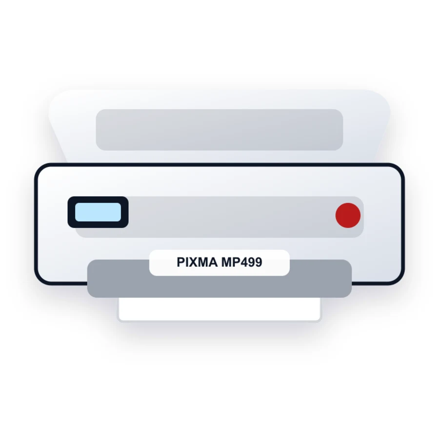 Canon PIXMA MP499 printer illustration