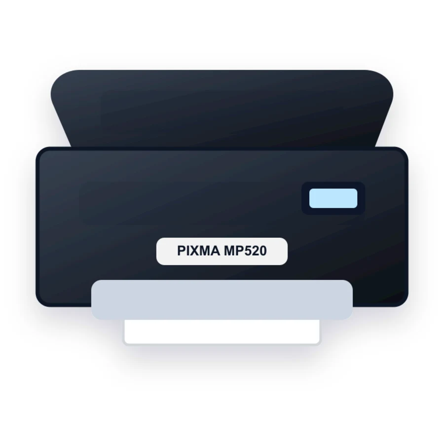 Canon PIXMA MP520 printer illustration