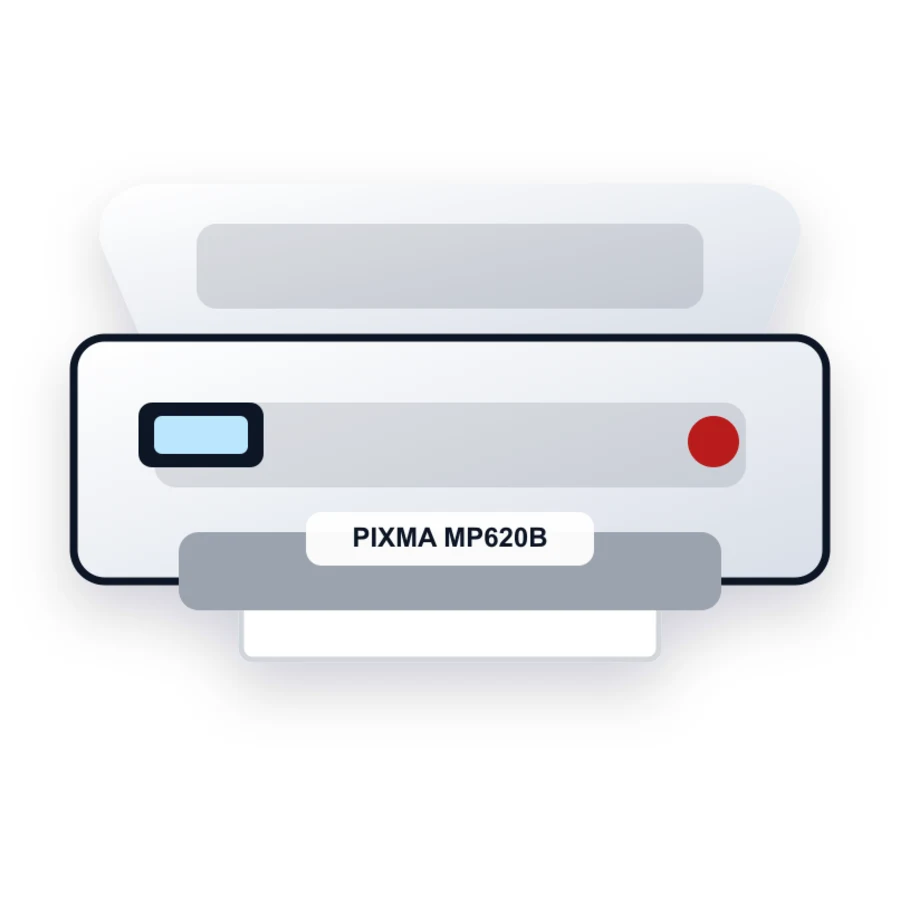 Canon PIXMA MP620B printer illustration