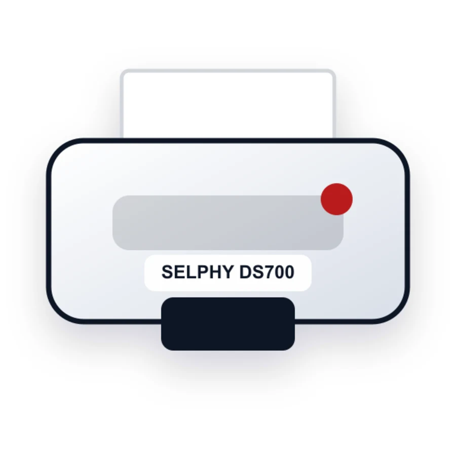 Canon SELPHY DS700 printer illustration