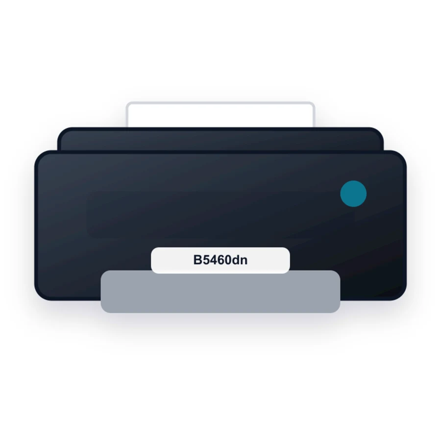 Dell B5460dn printer illustration