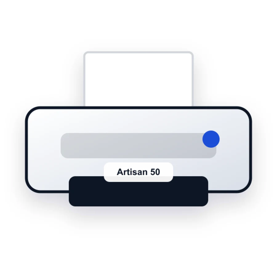 Epson Artisan 50 printer illustration