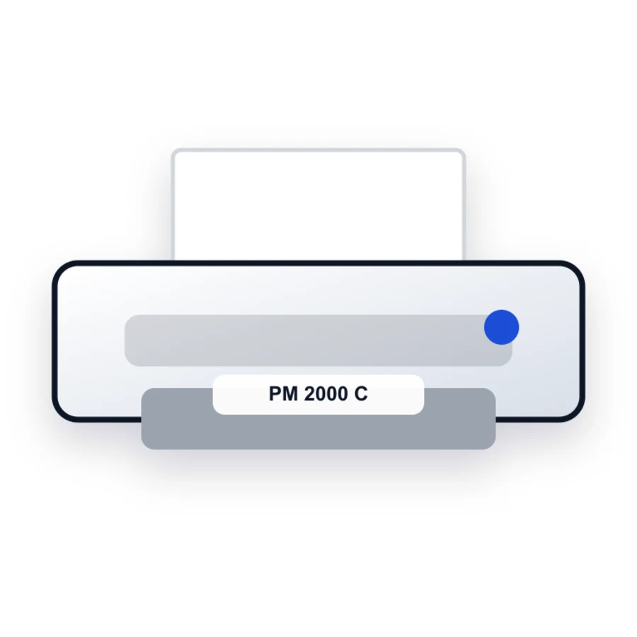 Epson PM 2000 C printer illustration