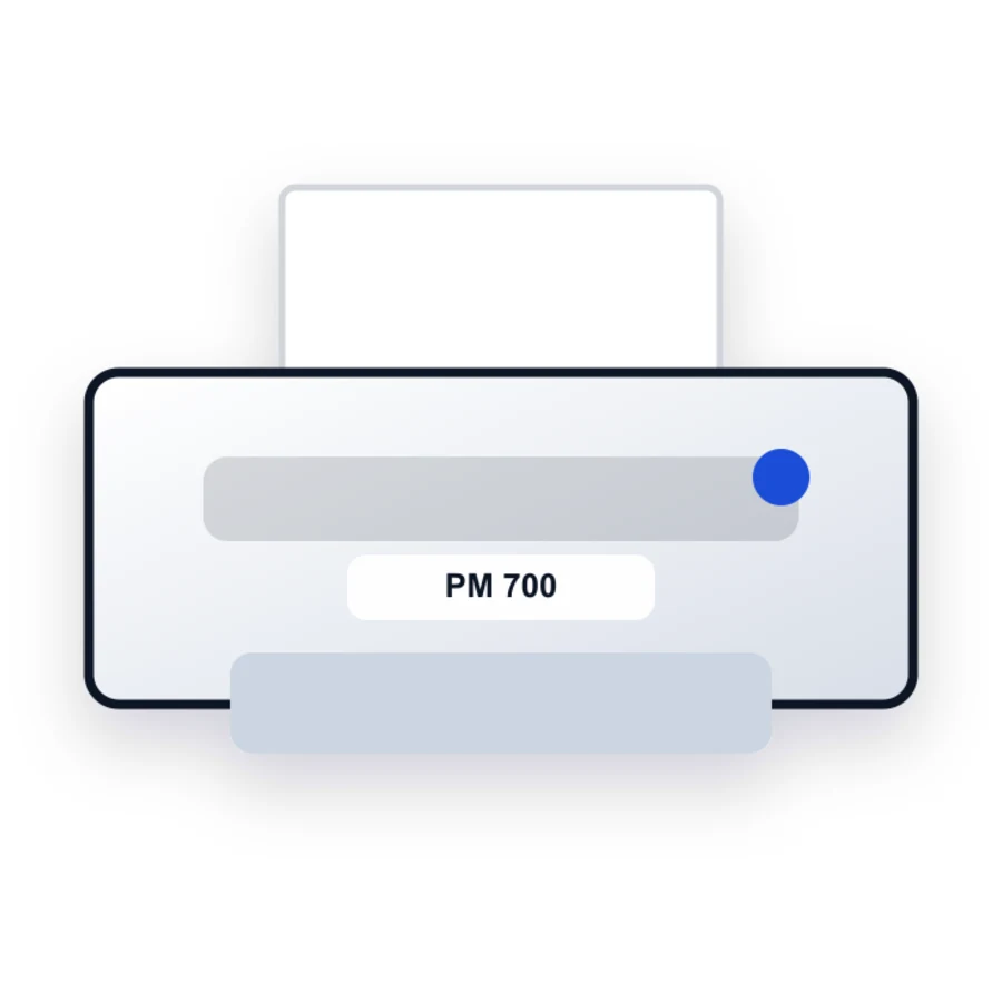 Epson PM 700 printer illustration