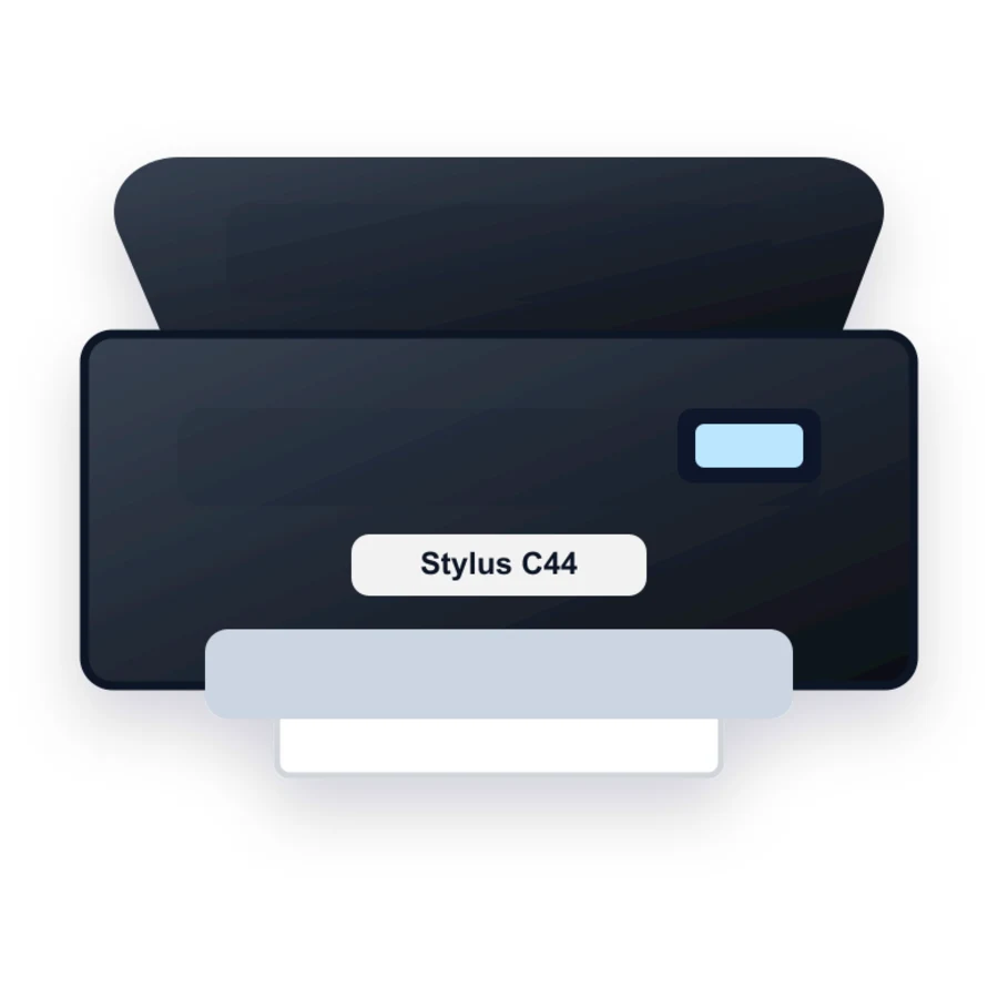 Epson Stylus C44 printer illustration