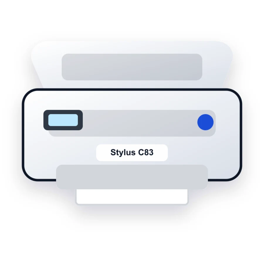 Epson Stylus C83 printer illustration