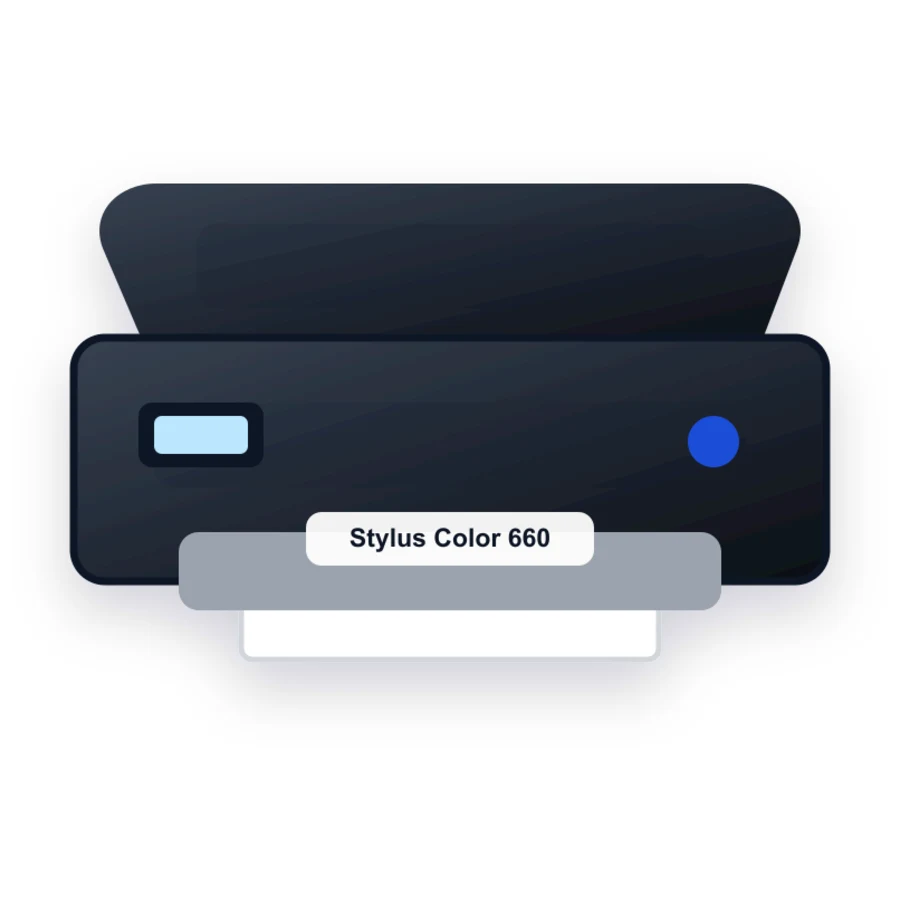 Epson Stylus Color 660 printer illustration