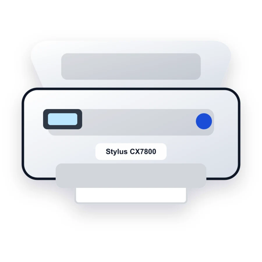 Epson Stylus CX7800 printer illustration