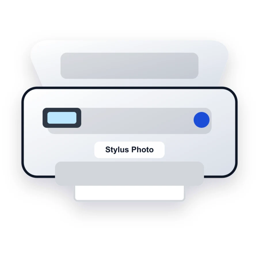 Epson Stylus Photo printer illustration