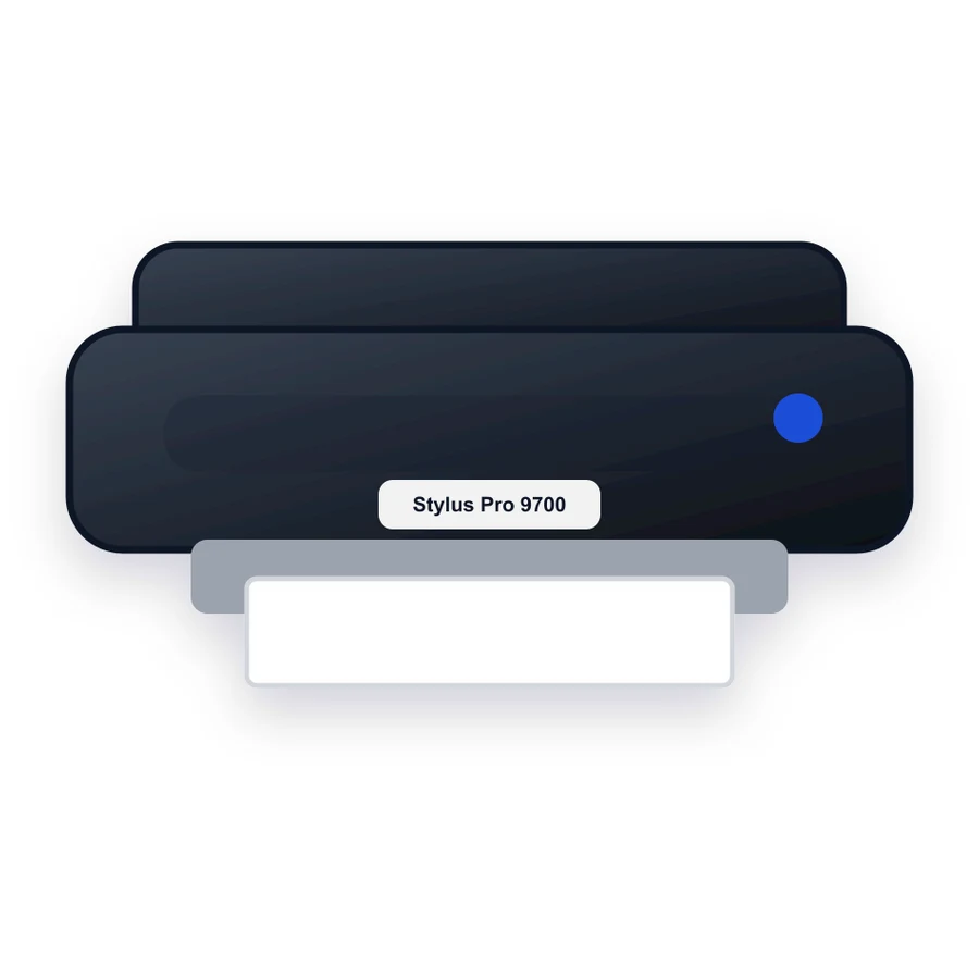 Epson Stylus Pro 9700 printer illustration