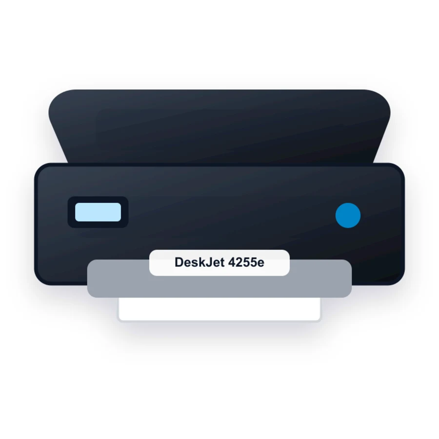 HP DeskJet 4255e printer illustration