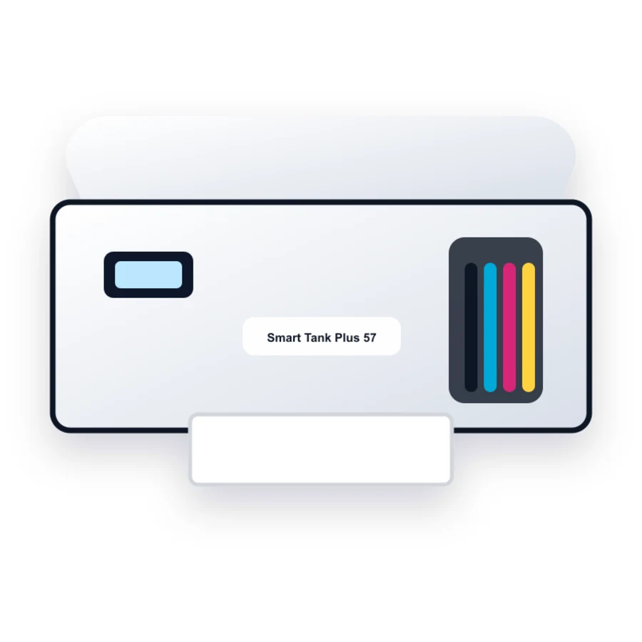 HP Smart Tank Plus 571 printer illustration