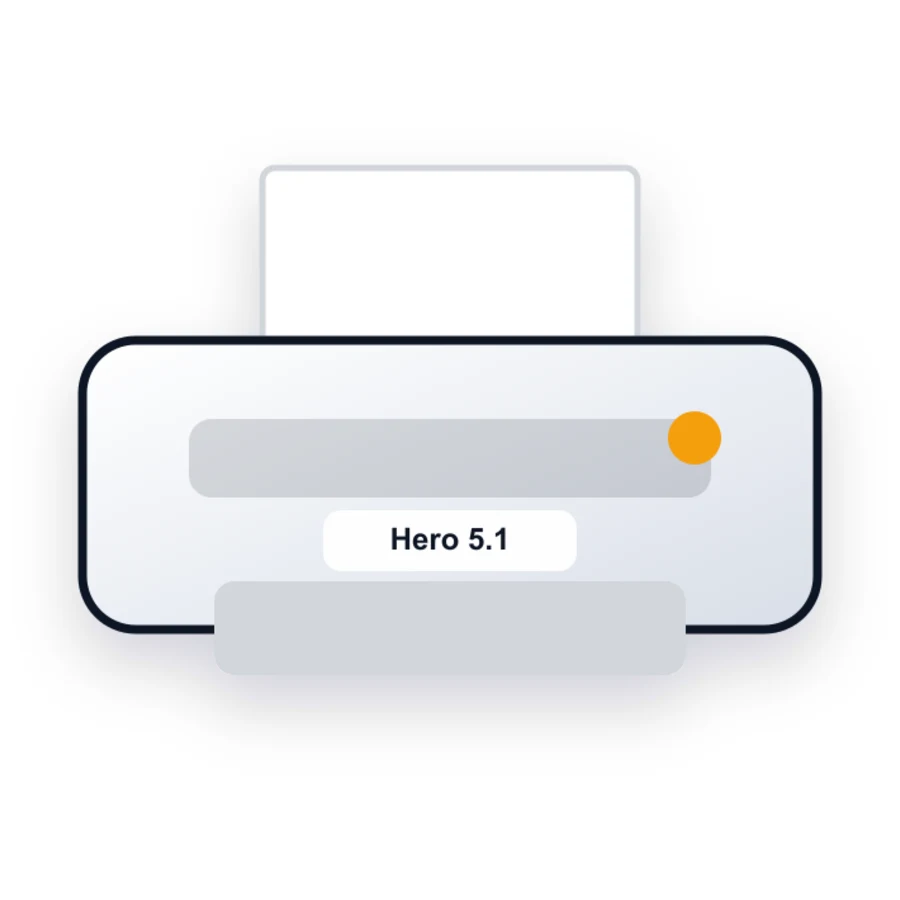 Kodak Hero 5.1 printer illustration