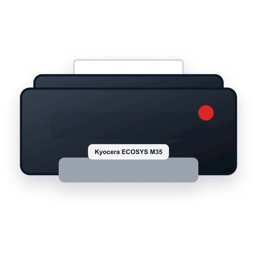 Kyocera ECOSYS M3560idn printer illustration