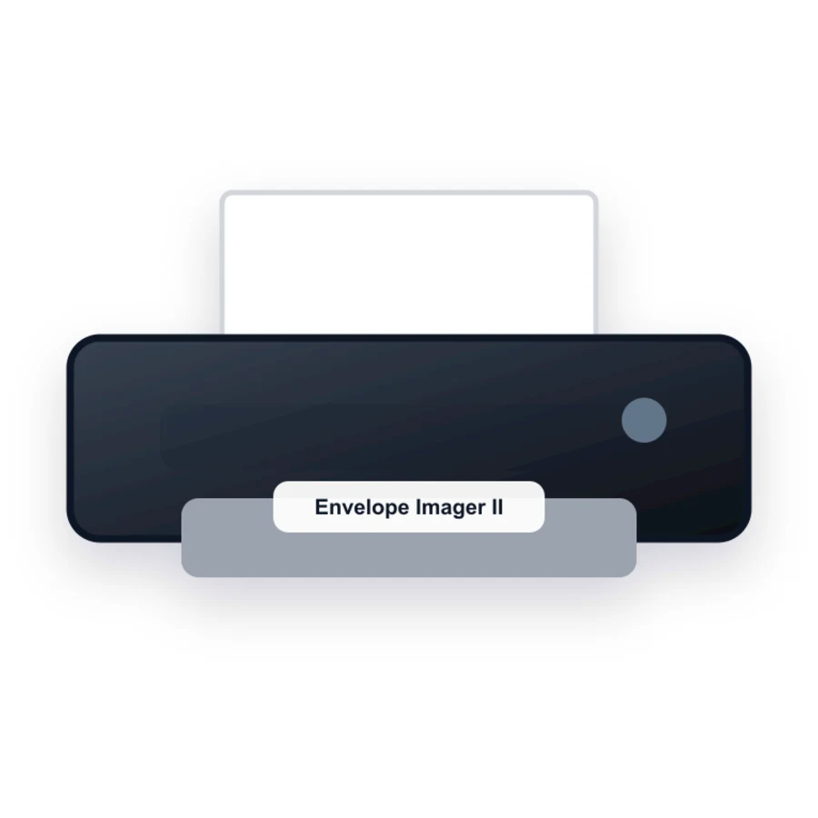Rena Envelope Imager II printer illustration