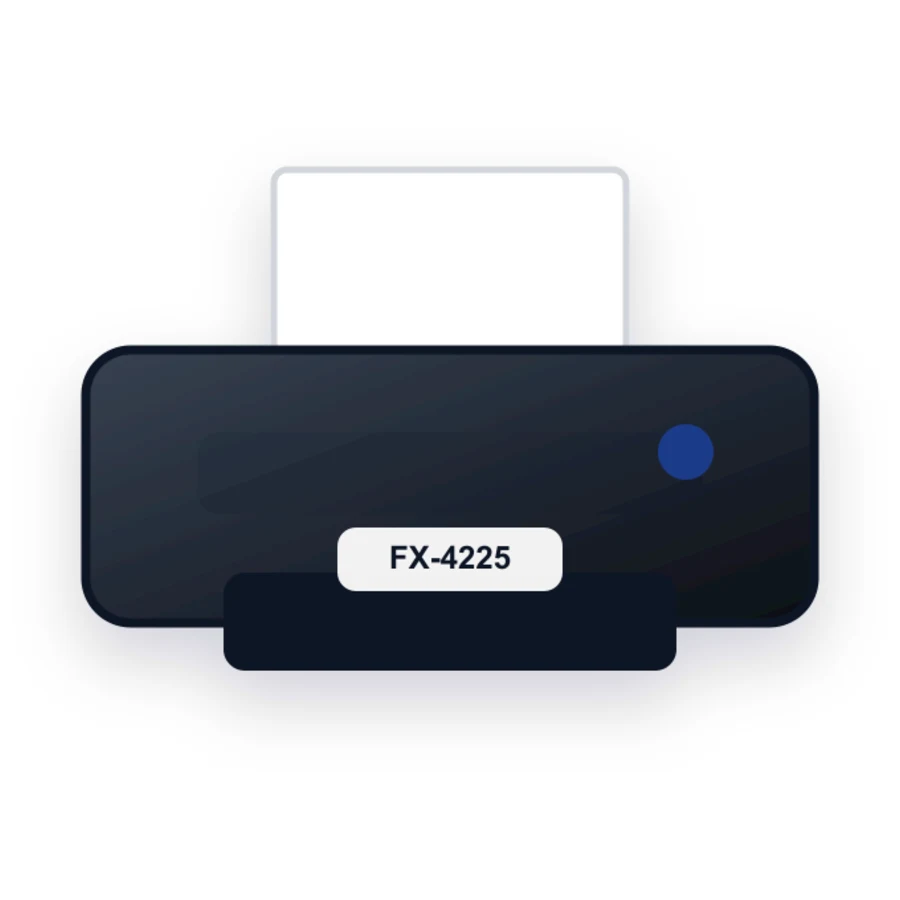 Samsung FX-4225 printer illustration
