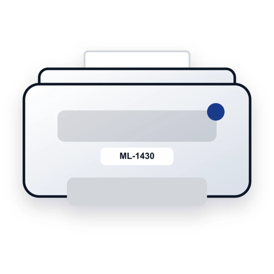 Samsung ML-1430 printer illustration